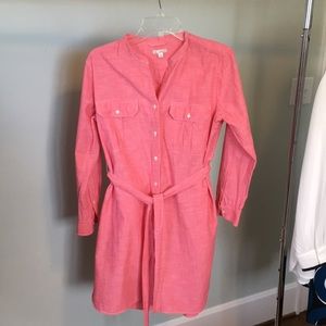 GAP Red Chambray Dress